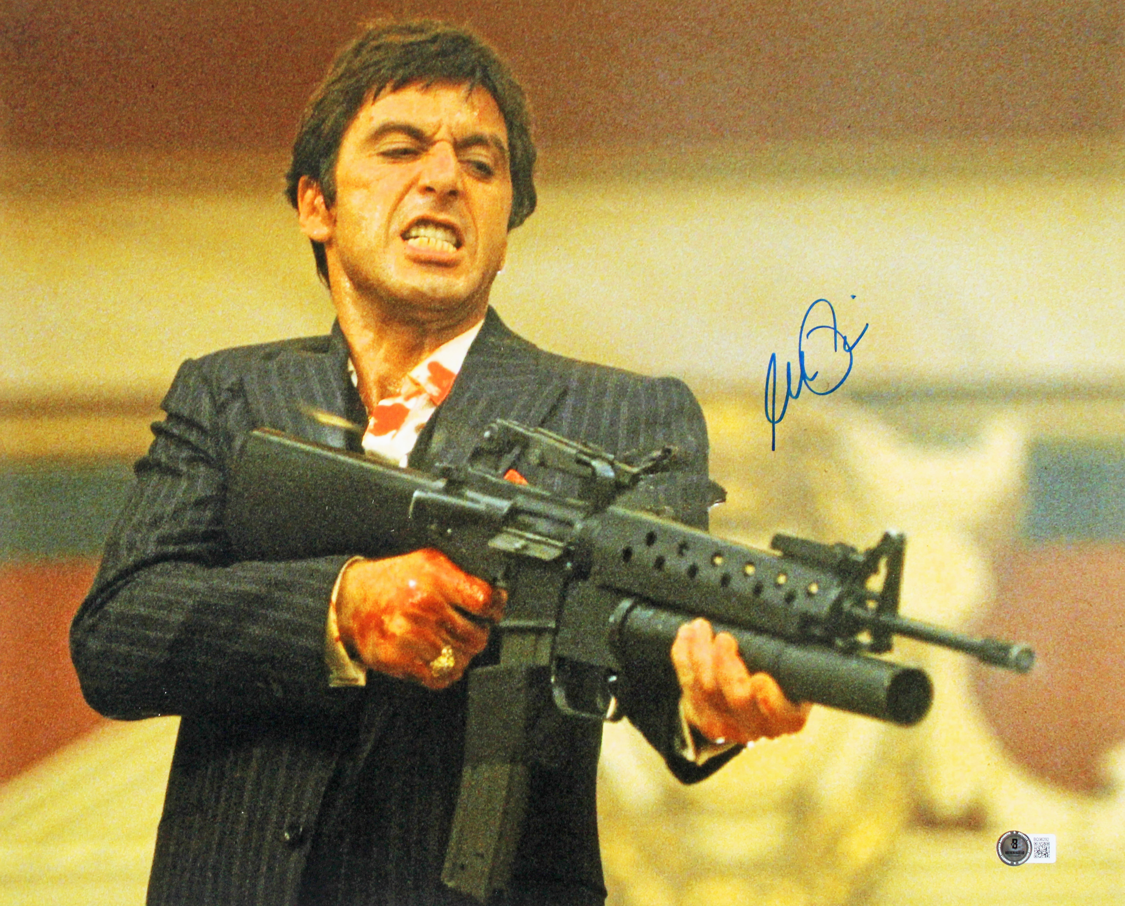 pacino  Al Pacino Scarface Authentic Signed 16x20 Horizontal