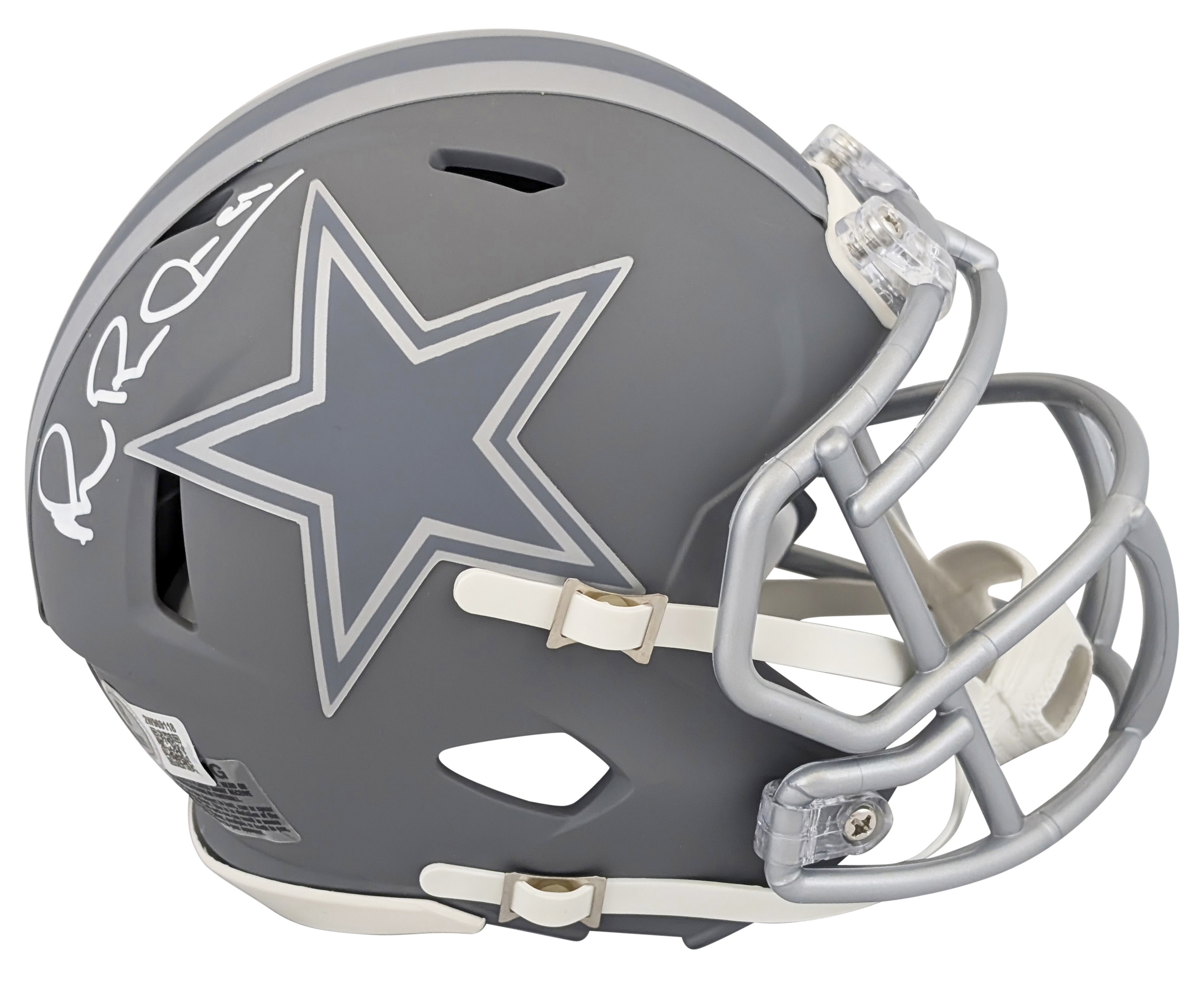 Cowboys Michael Irvin Authentic Signed Slate Speed Mini