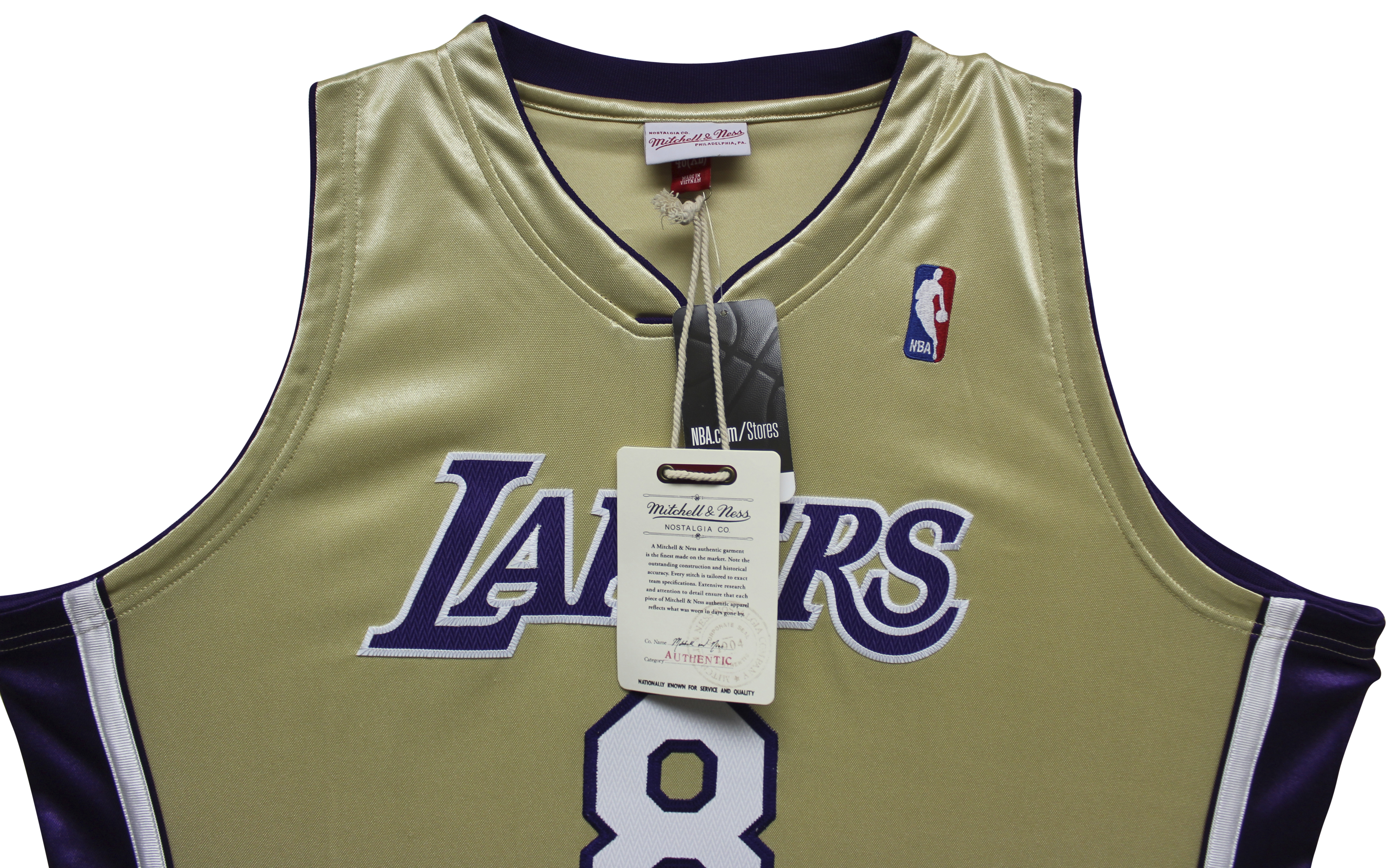 Lakers Kobe Bryant Signed M&N 1996-16 Black Mamba HOF HWC