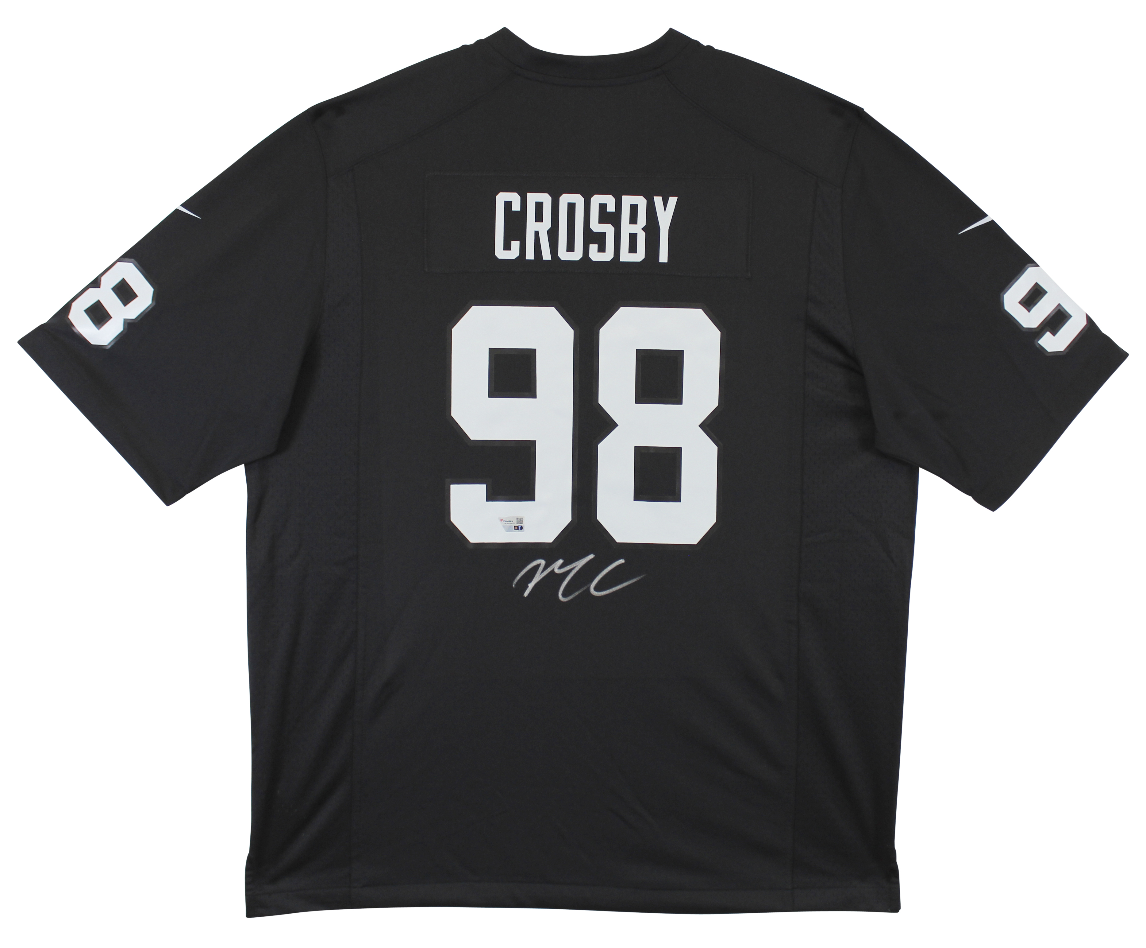 RAIDERS CROSBY 98 ブラックユニフォーム L no 98. Maxx Crosby LV Raiders Limited Jersey-Black | eBay