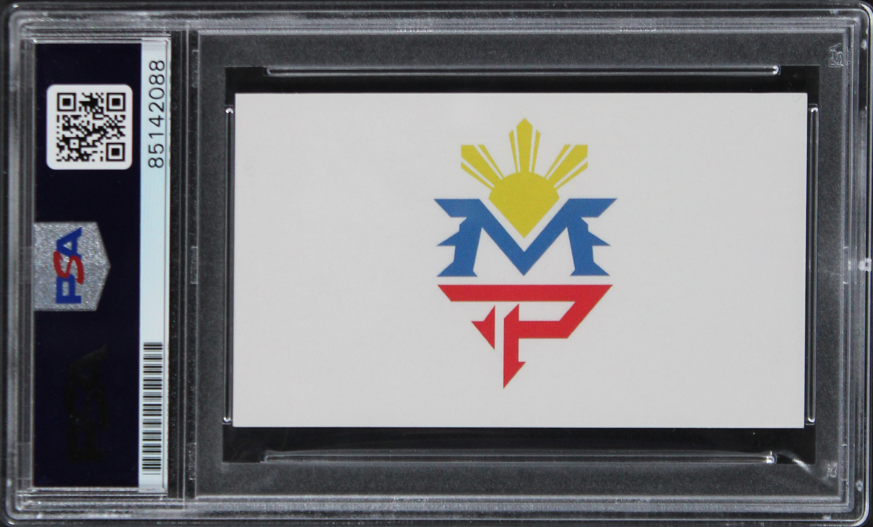 Manny Pacquiao Authentic Signed Philippines HOR Business